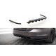 Body kit a vizuálne doplnky MAXTON DESIGN centrálny zadný splitter pre Volkswagen Passat R-Line B8 (so zvislými lištami), lesklá čierna | race-shop.sk