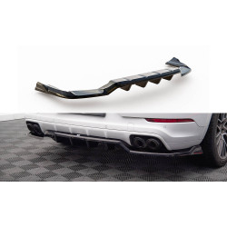 Centrálny zadný difuzor (so zvislými pruhmi) Porsche Cayenne Coupe Mk3