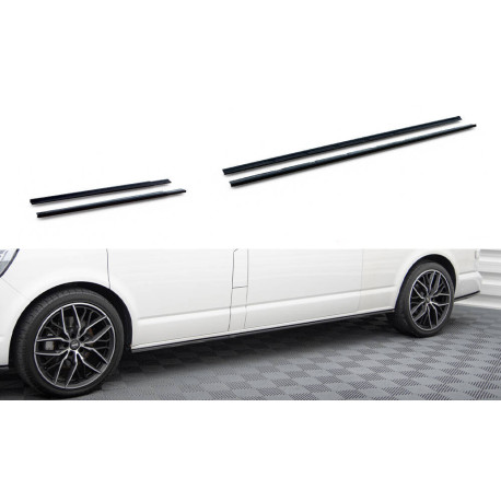 Body kit a vizuálne doplnky Difúzory bočných prahov Volkswagen T6 Long Facelift | race-shop.sk