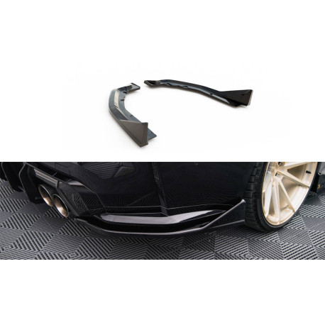 Body kit a vizuálne doplnky Zadné bočné splittre V.4 BMW M4 G82 | race-shop.sk