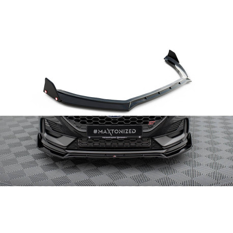 Body kit a vizuálne doplnky Predný splitter V.4 Ford Fiesta ST Mk8 Facelift | race-shop.sk