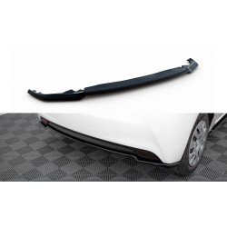 MAXTON DESIGN centrálny zadný splitter pre Toyota Yaris Mk3 Facelift, lesklá čierna