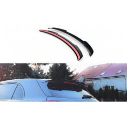 MAXTON DESIGN lip kufra pre Mercedes-Benz A AMG-Line Hatchback W177, lesklá čierna
