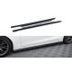 Body kit a vizuálne doplnky Difúzory bočných prahov V2 Tesla Model S Plaid Mk1 Facelift | race-shop.sk