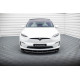 Body kit a vizuálne doplnky Predný splitter V2 Tesla Model X Mk1 Facelift | race-shop.sk