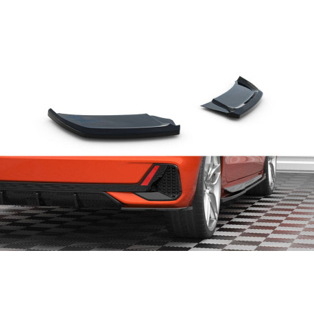 Body kit a vizuálne doplnky Zadné bočné splittre V2 Audi A1 S-Line GB | race-shop.sk