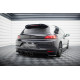 Body kit a vizuálne doplnky Zadný difuzor V2 Volkswagen Scirocco Mk3 (R32 Exhaust) | race-shop.sk
