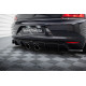 Body kit a vizuálne doplnky Zadný difuzor V2 Volkswagen Scirocco Mk3 (R32 Exhaust) | race-shop.sk