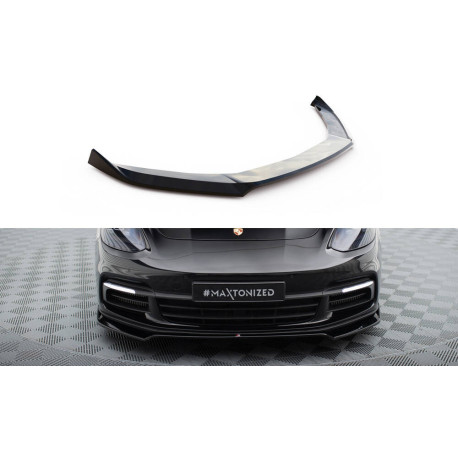 Body kit a vizuálne doplnky Predný splitter V2 Porsche Panamera E-Hybrid 971 | race-shop.sk