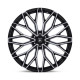 ALU disky Asanti Asanti Black AB050 MOGUL 6 wheel 22x9.5 6X139.7 106.1 ET25, Gloss black | race-shop.sk