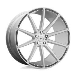 Asanti Black ABL-20 ARIES wheel 22x10.5 5X112 72.56 ET35, Brushed silver