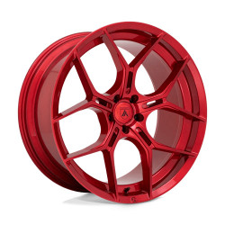 Asanti Black ABL-37 MONARCH wheel 20x9 5X114.3 72.56 ET38, Candy red