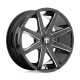 ALU disky DUB DUB S109 PUSH disk 20x8.5 5X115/5X120.65 72.56 ET10, Čierna lesklá | race-shop.sk