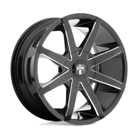 ALU disky DUB DUB S109 PUSH disk 20x8.5 6X132 74.5 ET30, Čierna lesklá | race-shop.sk