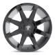 ALU disky DUB DUB S110 PUSH disk 20x8.5 5X114.3/5X127 72.56 ET30, Čierna lesklá | race-shop.sk