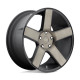 ALU disky DUB DUB S116 BALLER disk 26x10 5X127 78.1 ET10, Matná čierna | race-shop.sk