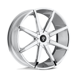 DUB S201 PUSH disk 20x8.5 6X120/6X132 74.5 ET35, Chrómové