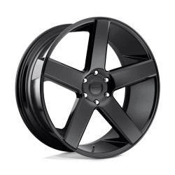 DUB S216 BALLER disk 24x9 5X115 71.5 ET15, Čierna lesklá