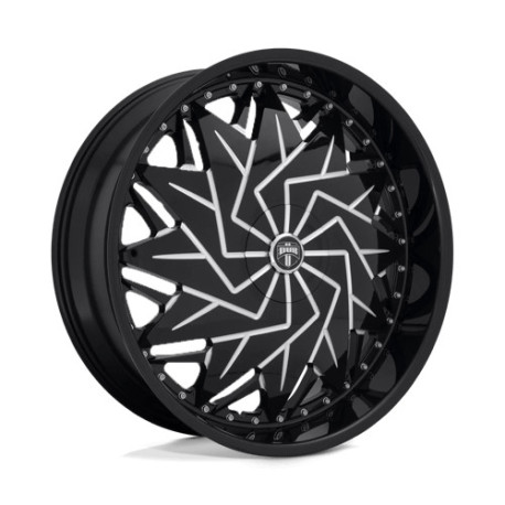 ALU disky DUB DUB S231 DAZR disk 26x9 5X115/5X120 72.56 ET15, Čierna lesklá | race-shop.sk