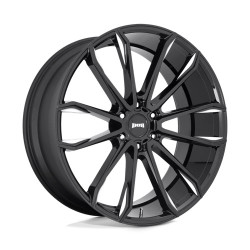 DUB S252 CLOUT disk 24x10 6X139.7 106.1 ET30, Čierna lesklá
