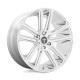 ALU disky DUB DUB S254 FLEX disk 24x10 6X139.7 78.1 ET30, Chrómové | race-shop.sk