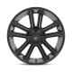 ALU disky DUB DUB S256 FLEX disk 26x10 5X127 78.1 ET10, Čierna lesklá | race-shop.sk