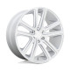 ALU disky DUB DUB S257 FLEX disk 22x9.5 6X139.7 106.1 ET25, Lesklá strieborná | race-shop.sk