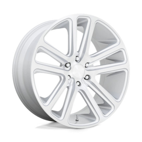 ALU disky DUB DUB S257 FLEX disk 22x9.5 5X115 71.5 ET0, Lesklá strieborná | race-shop.sk