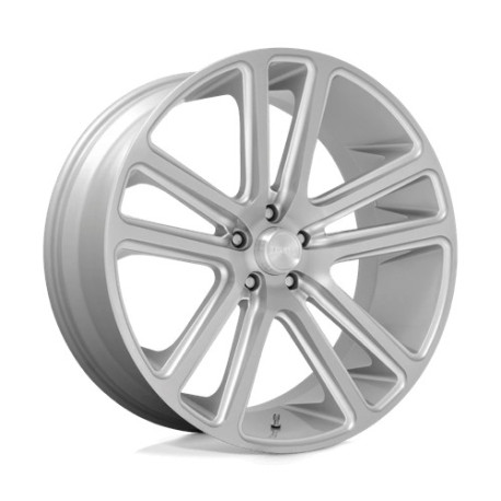 ALU disky DUB DUB S257 FLEX disk 24x10 5X127 78.1 ET10, Lesklá strieborná | race-shop.sk