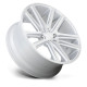 ALU disky DUB DUB S257 FLEX disk 24x10 5X139.7 78.1 ET25, Lesklá strieborná | race-shop.sk