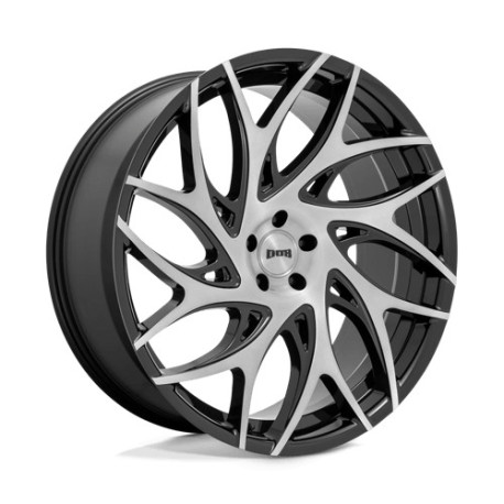 ALU disky DUB DUB S260 G.O.A.T. disk 22x9 5X120 72.56 ET35, Čierna lesklá | race-shop.sk