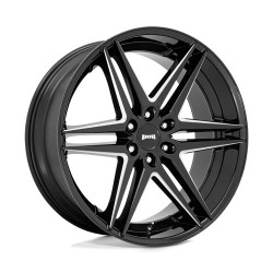 DUB S267 DIRTY DOG disk 26x10 6X135 87.1 ET30, Čierna lesklá