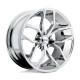 ALU disky Foose Foose F148 OUTCAST wheel 20x10 5X114.3 72.56 ET40, Chrome | race-shop.sk