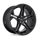 ALU disky Foose Foose F169 IMPALA wheel 20x10.5 5X115 71.5 ET20, Gloss black | race-shop.sk