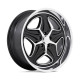 ALU disky Foose Foose F171 MERLOT wheel 22x10.5 5X120.65 72.56 ET6, Gloss black | race-shop.sk