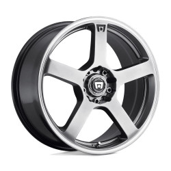 Motegi MR116 FS5 disk 15x6.5 4X100/4X114.3 72.56 ET40, Dark silver