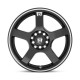 ALU disky Motegi Motegi MR116 FS5 disk 17x7 5X108/5X114.3 72.56 ET40, Gloss black | race-shop.sk