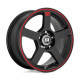 ALU disky Motegi Motegi MR116 FS5 disk 18x8 5X114.3/5X120 74.1 ET35, Matte black | race-shop.sk