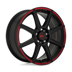 Motegi MR142 CS8 disk 18x8 5X100/5X114.3 72.56 ET45, Saténová čierna