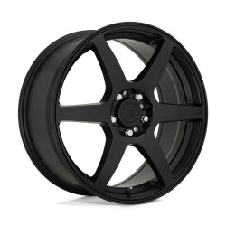 Motegi MR143 CS6 disk 15x6.5 5X100/5X114.3 72.56 ET40, Saténová čierna