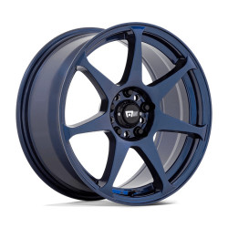 Motegi MR154 BATTLE disk 17x8 5X114.3 72.56 ET30, Polnočná modrá