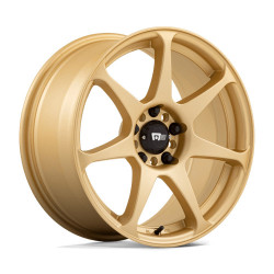 Motegi MR154 BATTLE disk 17x8 5X110 72.56 ET30, Zlatá