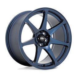 Motegi MR154 BATTLE disk 18x9.5 5X114.3 72.56 ET38, Polnočná modrá