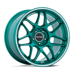 Motegi MR158 TSUBAKI disk 18x9.5 5X120 74.1 ET25, Hokkaido zelená