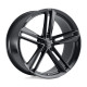 ALU disky OHM OHM LIGHTNING wheel 19x8.5 5X114.3 71.5 ET30, Gloss black | race-shop.sk