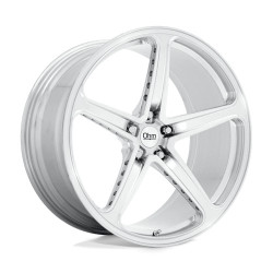 OHM AMP wheel 22x10.5 5X120 64.15 ET30, Silver machined