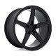 ALU disky OHM OHM AMP wheel 22x10 5X120 64.15 ET32, Matte black | race-shop.sk