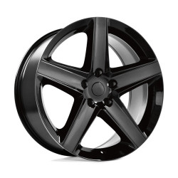 Performance Replicas PR129 disk 20x10 5X127 71.5 ET50, Čierna lesklá