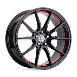 Performance Replicas PR193 disk 17x9 5X114.3 70.7 ET24, Čierna lesklá