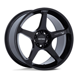 Motegi MR159 BATTLE V disk 17x8.5 5X100 56.15 ET30, Blackbird metallic